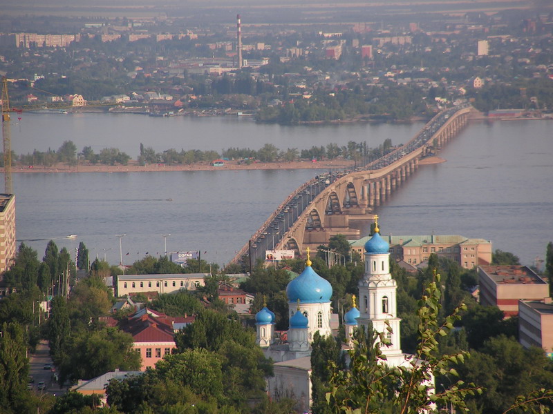 Ярославский мост через волгу