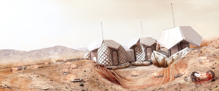 Проект дома на Марсе - фото 2