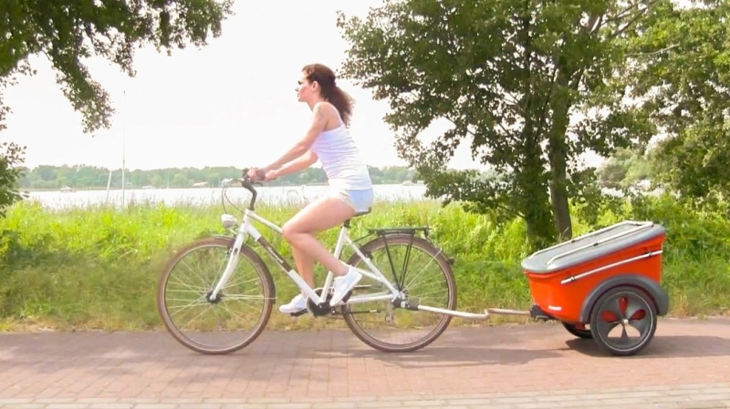 грузовая тележка для велосипеда
