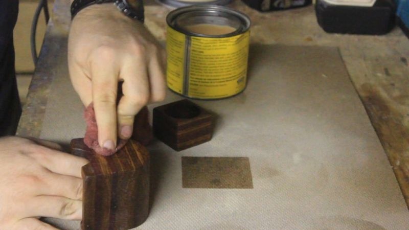 Деревянная шкатулка для колец. Инструкция и видео - фото 26