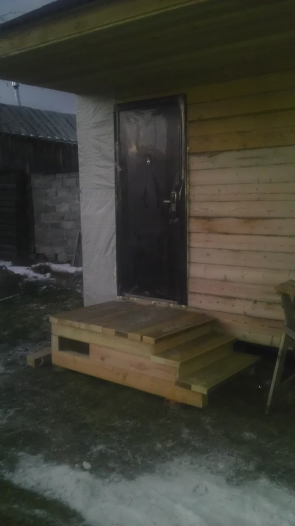 Строим баню на садовом участке.ч1 - фото 9