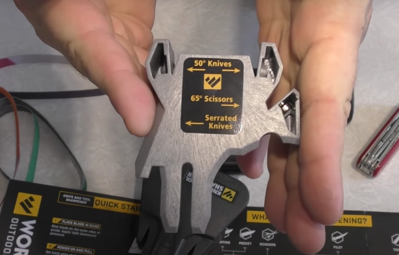 Точилка электрическая WORK SHARP KNIFE & TOOL SHARPENER WSKTS2-I для заточки любых ножей - фото 12