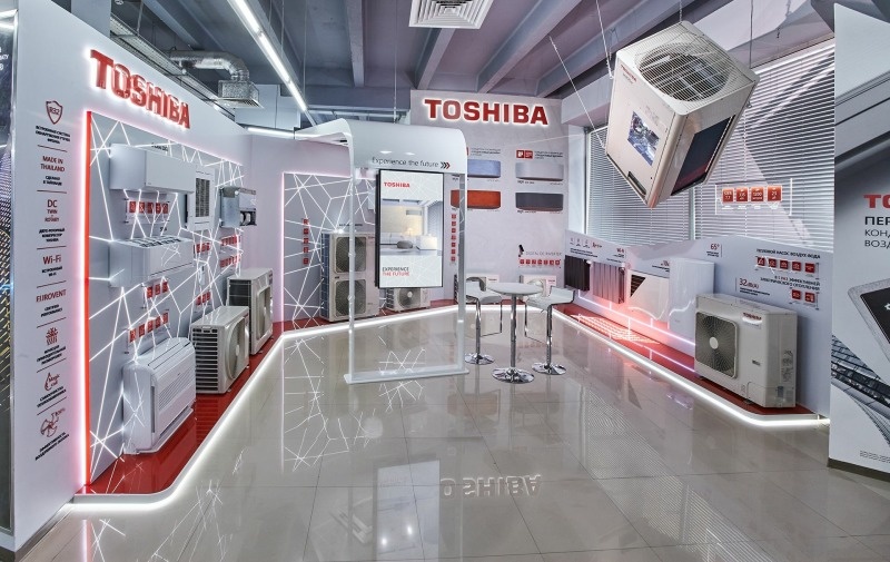 Toshiba открыла инновационный маркетинг-холл в России