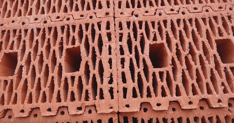 Поризованный керамический блок - Шахматная укладка стен - фото 2