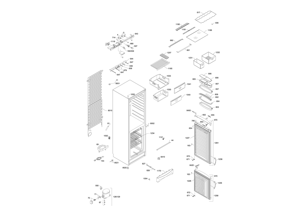 Схема Vestfrost SW 350 M
