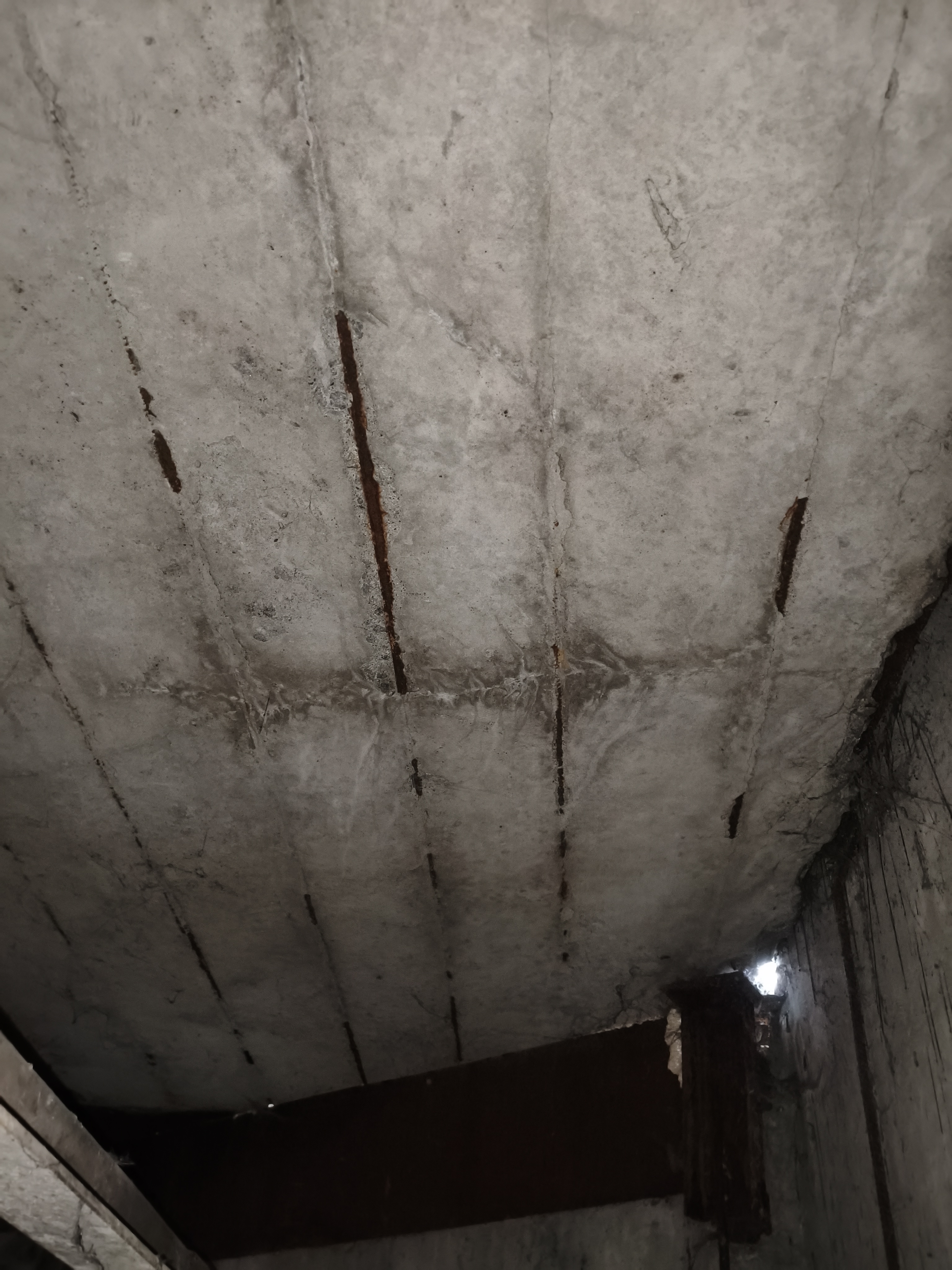 Состояние плит изнутри