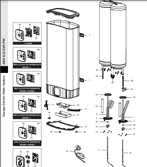 Ariston abs vls evo pw 100 d