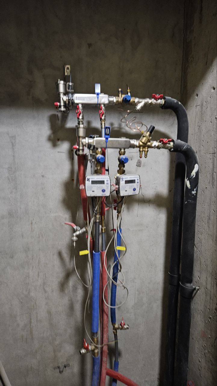 Отопление - 001 Текущее состояние - Узел