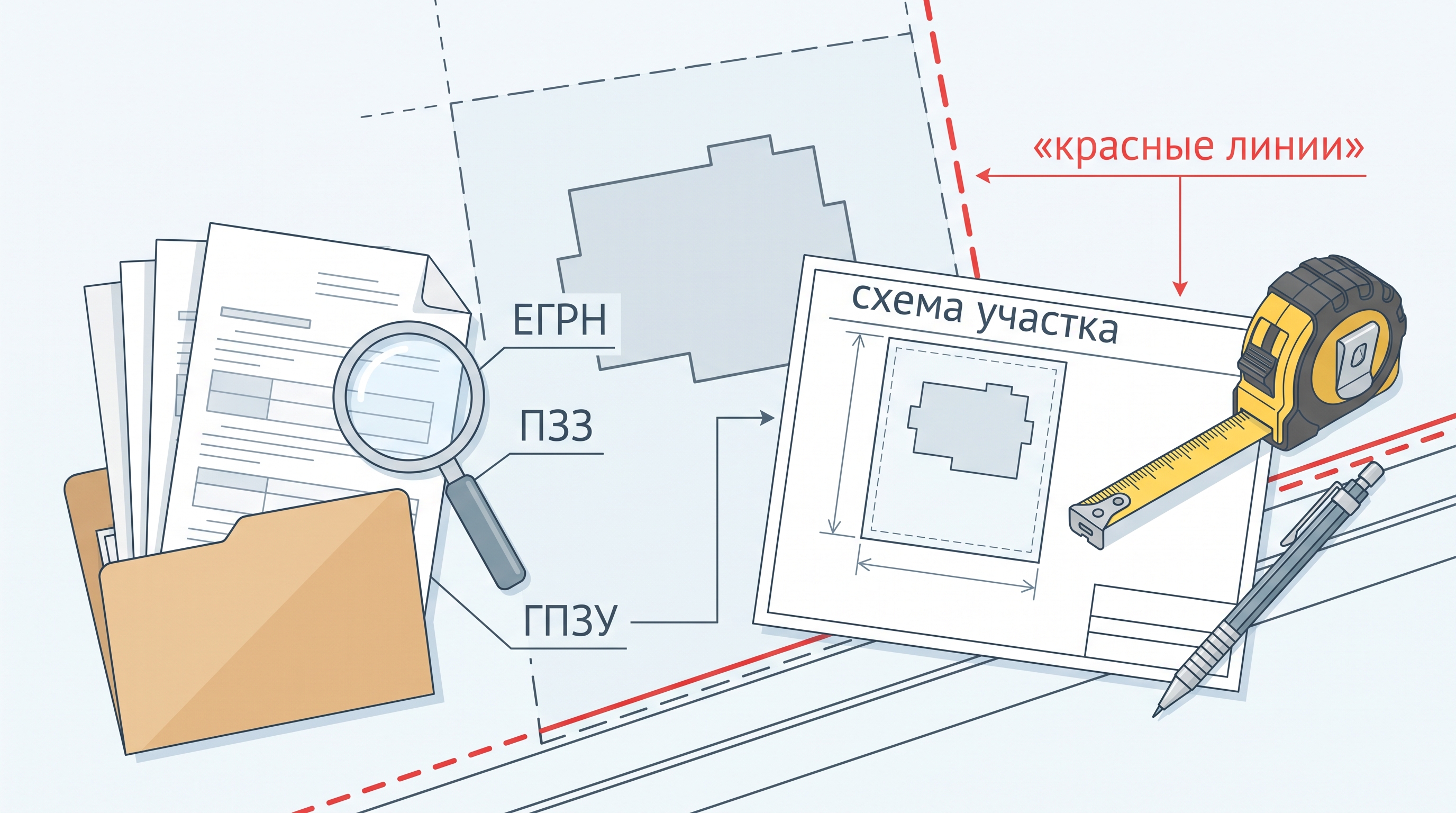 Чек-лист документов перед разметкой частного участка под строительство
