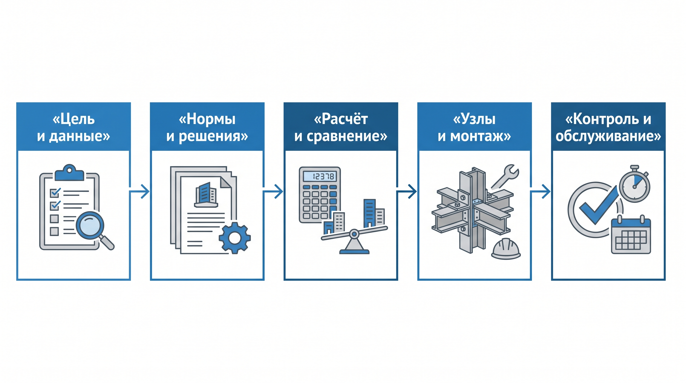 Алгоритм выбора строительного решения: от исходных данных до обслуживания