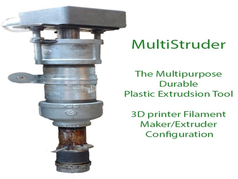 Multistruder - домашнее производство нити для 3D-принтера