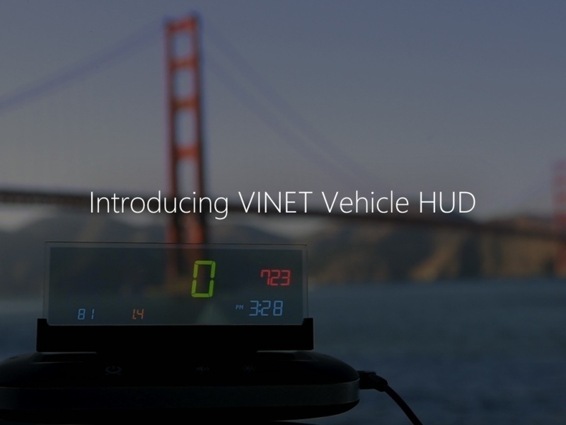 Проекционный дисплей Vinet сделает вождение безопасным