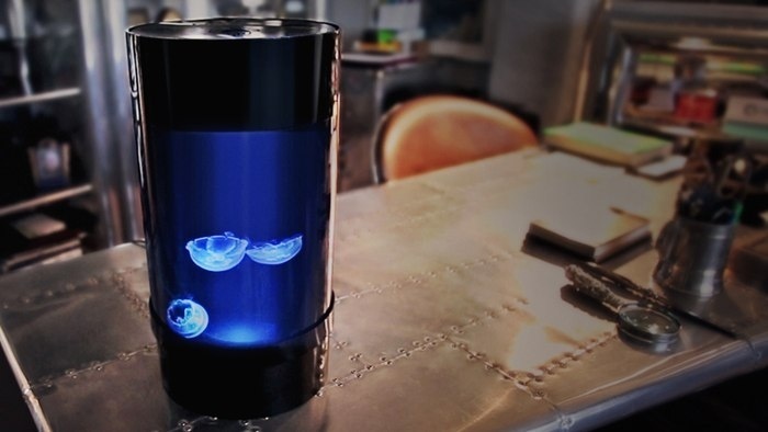 Аквариум Jellyfish Cylinder Nano создан специально для медуз