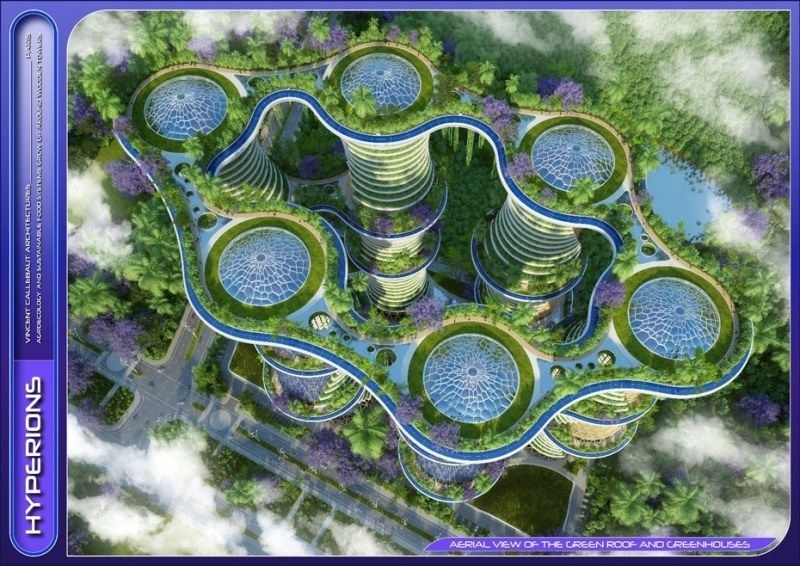 Новый проект от архитектора Vincent Callebaut