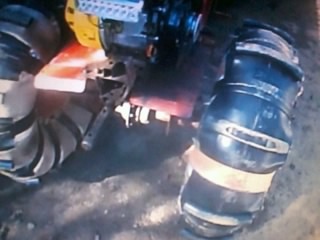 снегозацепы из пластиковой водопроводной трубы